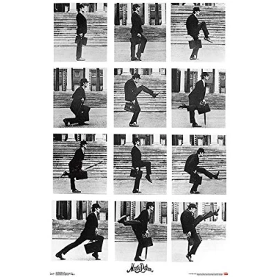 Abbildung von Close Up Monty Python Silly Walks Poster (55,5cm x 86,5cm) + Ãœ