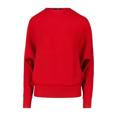 Abbildung von zero Strickpullover, Damen, Größe: 42, Savvy red