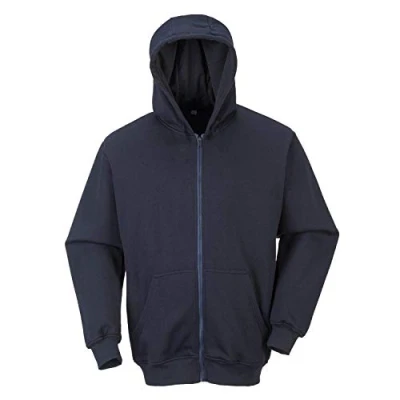 Abbildung von FR Hooded Zip Sweatshirt Color: Navy Talla: 3 XL