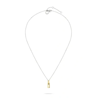 Abbildung von Liebeskind Berlin Halskette LJ 1540 N 45 Bicolor Silber, IP Gold
