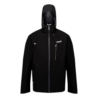 Abbildung von Regatta Birchdale Hardshelljacke, Herren, Größe: 50, Black/magnet