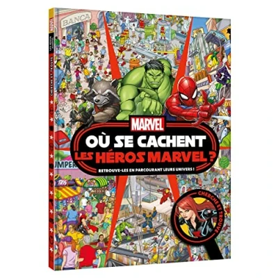 Abbildung von Marvel Où se cachent les héros ? Cherche et trouve: Retrouve en parcourant leurs univers !