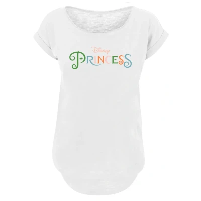 Abbildung von F4NT4STIC Disney Princess LOGO Prinzessin Tshirt print, Damen, Größe: 3XL, White