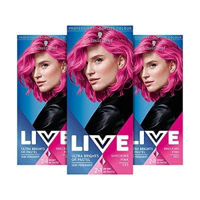 Abbildung von Schwarzkopf Live Ultra Brights Pretty Pastel Lilac Haarfarbe