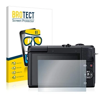 Abbildung von BROTECT Schutzglas für Canon EOS M200 Schutzfolie Panzer Folie Glas [Extrem Kratzfest 9H, Anti Fingerprint, Ultra Transparent]