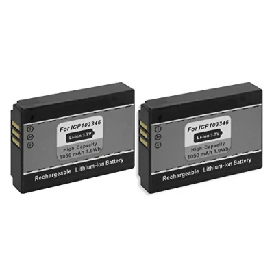 Abbildung von 2X Akku B ATC9K für Oregon Scientific HD Action Cam
