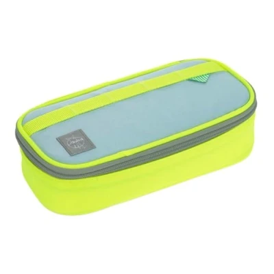 Abbildung von LÄSSIG Schreibgeräteetui Unique, Spacy, Blue/neon yellow, PETA approved vegan, aus recyceltem Material