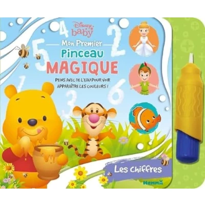 Abbildung von Disney Baby Mon premier pinceau magique les chiffres Peins Avec de l&#039;eau pour voir apparaître: apparaître couleurs ! 1