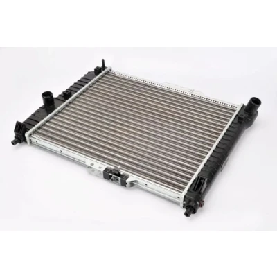 Abbildung von THERMOTEC D70010TT Kühler, Motorkühlung Aluminium, Kunststoff 480 413 16 Schaltgetriebe Kühlrippen mechanisch gefügt CHEVROLET: Aveo / Kalos Limousine