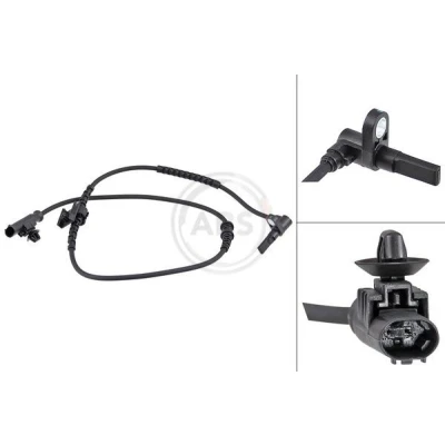 Abbildung von A.B.S. 30103 ABS Sensor aktiver 860 schwarz OPEL: Meriva B