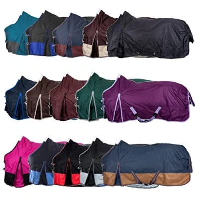 Abbildung von RL24 Winterdecke 300g Füllung 600D BASICLINE schwarz/grau 85cm
