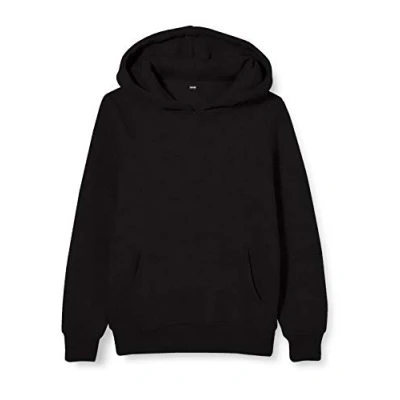 Abbildung von Build Your Brand Boys BY117 Basic Kids Hoody Hooded Sweatshirt, schwarz, 146/152
