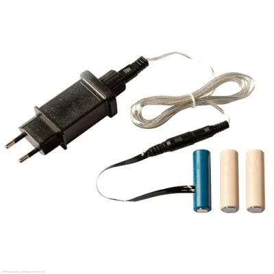 Abbildung von Hellum Batterie Adapter, 4.5V Netzteil Adapter Ersatz für AA x 3 Stück Batterien, Dummys Batterien mit 1,8m Zuleitung batteriebetriebene Licht Dekoration 578997