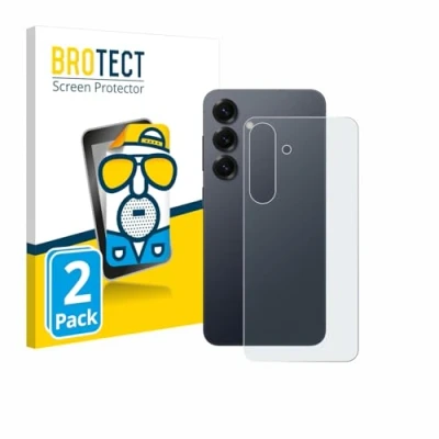 Abbildung von BROTECT Entspiegelungs Schutzfolie für Samsung Galaxy S25 (Rückseite) (2 Stück) Matte Displayschutz Folie, Anti Reflex, Fingerprint
