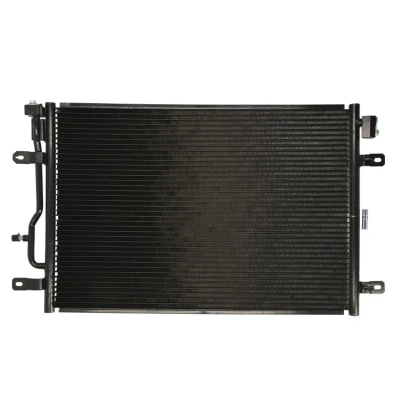 Abbildung von THERMOTEC KTT110250 Klimakondensator ohne Trockner 605 X 401 16 mm Aluminium AUDI: A4 B6 Avant, B8 B7 SEAT: Exeo ST