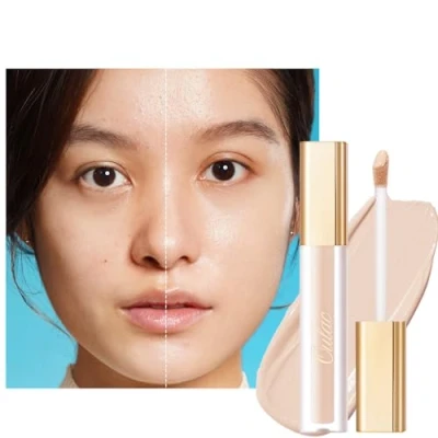 Abbildung von Oulac Concealer Augenringe, für Gesicht und Essence mit Hyaluronic Acid, Vegan 3.8ml, Farbcode: Vanilla N1