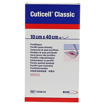 Abbildung von Cuticell Classic Wundgaze 10x40 cm 10 St