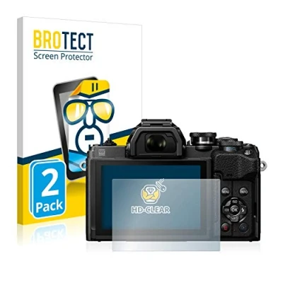 Abbildung von BROTECT (2 Stück Schutzfolie für Olympus OM D E M10 Mark IV Displayschutz Folie Ultra Klar