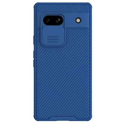 Abbildung von Google Pixel 7a Hülle Kunststoff Nillkin Hard Case/Backcover Handyhülle Blau