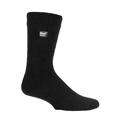 Abbildung von HEAT HOLDERS Ultra Lite Herren Winter Warm Dünn Business Thermosocken (39/45, Black)