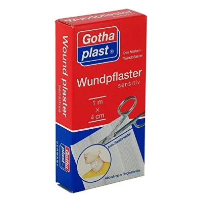 Abbildung von Gothaplast Wundpfl.sensitiv 4 cmx1 m geschnitten