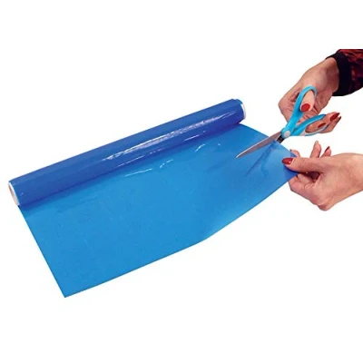 Abbildung von Aidapt Vm986cb Rolle aus Gummi, rutschfest, Blau, 400 x 1000 mm