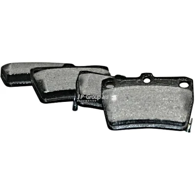 Abbildung von JP GROUP 4863701210 Bremsbelagsatz Hinterachse mit akustischer Verschleißwarnung TOYOTA: RAV4 II SUV
