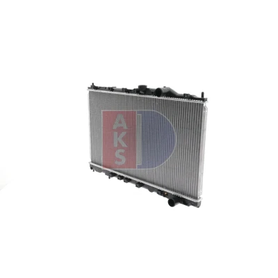 Abbildung von AKS DASIS 140026N Kühler, Motorkühlung Aluminium/Grauguss 375 661 27 Kühlrippen gelötet MITSUBISHI: COLT 4