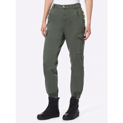 Abbildung von heine Bequeme Jeans Cargohose