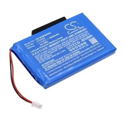 Abbildung von TCTK Akkus 3000mAh Kompatibel mit [Satlink] ws 6902, 6905, 6905 only SE Version, 6906, 6906 6908, 6909, 6912, 6912 Digital SatelliteFinder, 6918, W