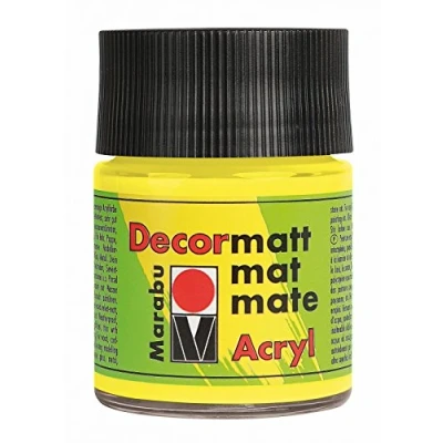 Abbildung von Decormatt 50ml 020 citrongul