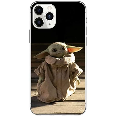 Abbildung von ERT GROUP Handyhülle für Apple iPhone 11 PRO MAX Original und offiziell Lizenziertes Star Wars Muster Baby Yoda 001 optimal an die Form des Handy angepasst, hülle aus TPU