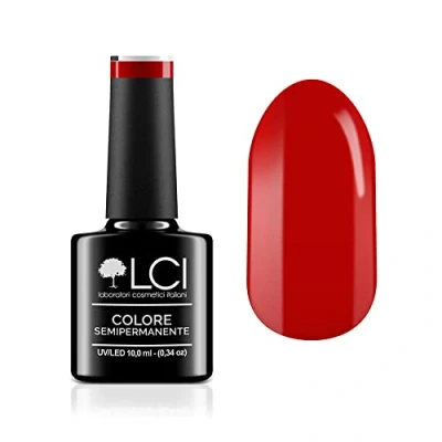 Abbildung von LCI Cosmetics Semipermanent Gel Nagellack 10 ml, Passion Rot