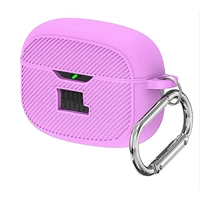 Abbildung von GIOPUEY Hülle für JBL Vibe Beam, Silikon Stoßfeste Schutzhülle, Ultradünn Case Cover, Kein Geruch, Purple