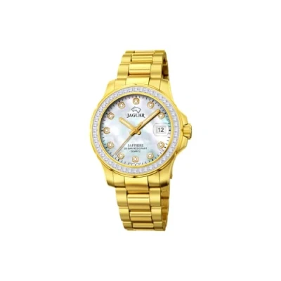 Abbildung von Jaguar Uhr, Damen, Größe: One Size, Goldfarben