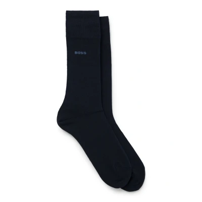 Abbildung von BOSS 2 PACK Socken, Herren, Größe: 39 42, Dark blue one