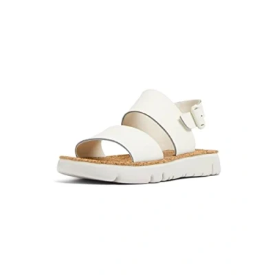 Abbildung von Camper Oruga Riemensandalette, Damen, Größe: 37, Weiß Schuhe