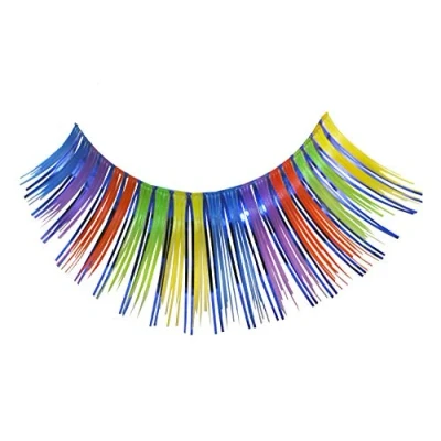 Abbildung von Eulenspiegel 000496 Wimpern Regenbogen, 1 ml Spezial Wimpernkleber, Anleitung
