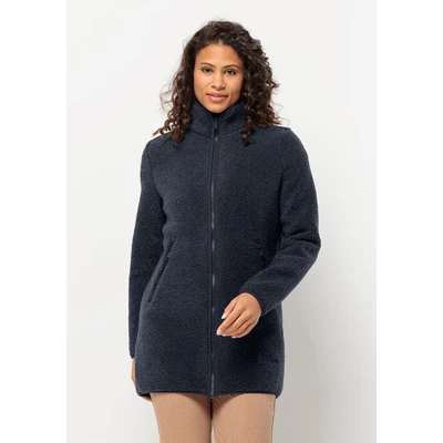 Abbildung von Jack Wolfskin HIGH CURL W Fleecejacke, Damen, Größe: Large, Night blue