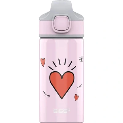 Abbildung von SIGG Miracle Kinder Trinkflasche (0.4 L), robuste Kinderflasche mit auslaufsicherem Deckel, einhändig bedienbare Strohhalm
