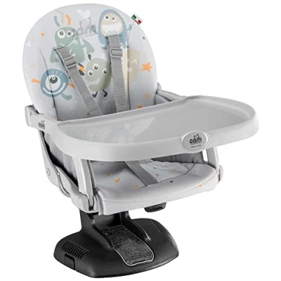 Abbildung von CAM Il Mondo del Bambino art.S334/T259 Booster Sitz Idea Hergestellt in Italien perfekt von 6 bis 36 Monate MONSTER