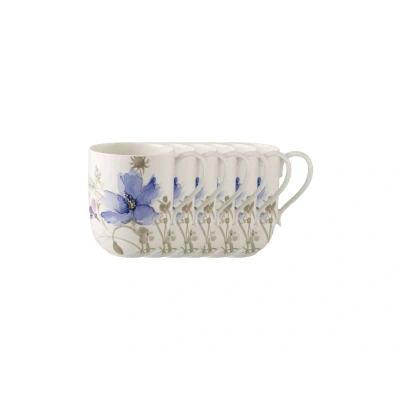 Abbildung von Villeroy &amp; Boch Mariefleur Gris Basic L Macchiato Becher 0,48l Set6
