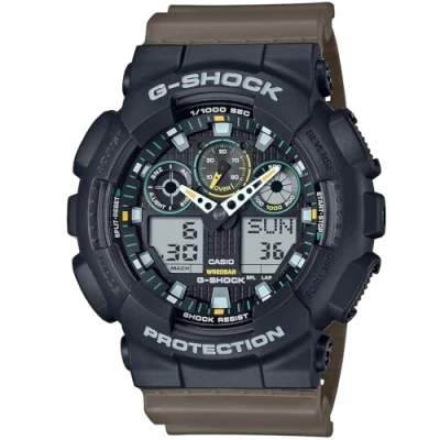 Abbildung von G SHOCK Chronograph, Herren, Größe: One Size, Olive