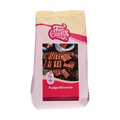 Abbildung von Mix für Fudge Brownie: Einfach zu verwendender, extrem fudgy Brownie mit reichem Schokoladengeschmack, Halal. 500 g.