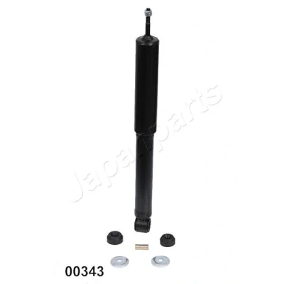 Abbildung von JAPANPARTS MM 00343 Stoßdämpfer Hinterachse Gasdruck Zweirohr Teleskop oben Stift, unten Auge OPEL: Corsa C Schrägheck, Tigra Twintop