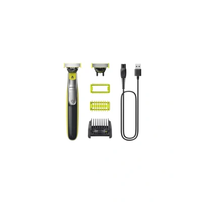 Abbildung von Philips Elektrorasierer OneBlade 360 Face+Body QP2834/23, Aufsätze: 4, 5 in 1 Aufsatz, inkl. 2 Ersatzklingen