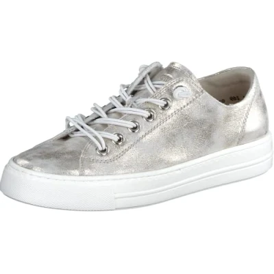 Abbildung von Paul Green Sneaker low, Damen, Größe: 43, Metallic antic mineral Schuhe