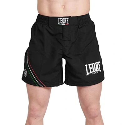 Abbildung von LEONE 1947, Basic MMA Shorts Unisex Erwachsene Schwarz AB958