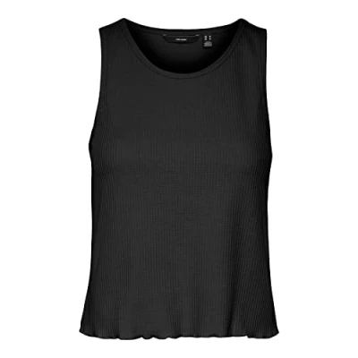 Abbildung von Vero Moda Women&#039;s VMEMMA Tank NOOS Top, Black, XS