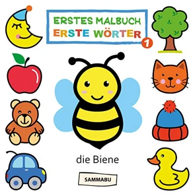 Abbildung von Erstes Malbuch Erste Wörter Band 1: ab 1 Jahr